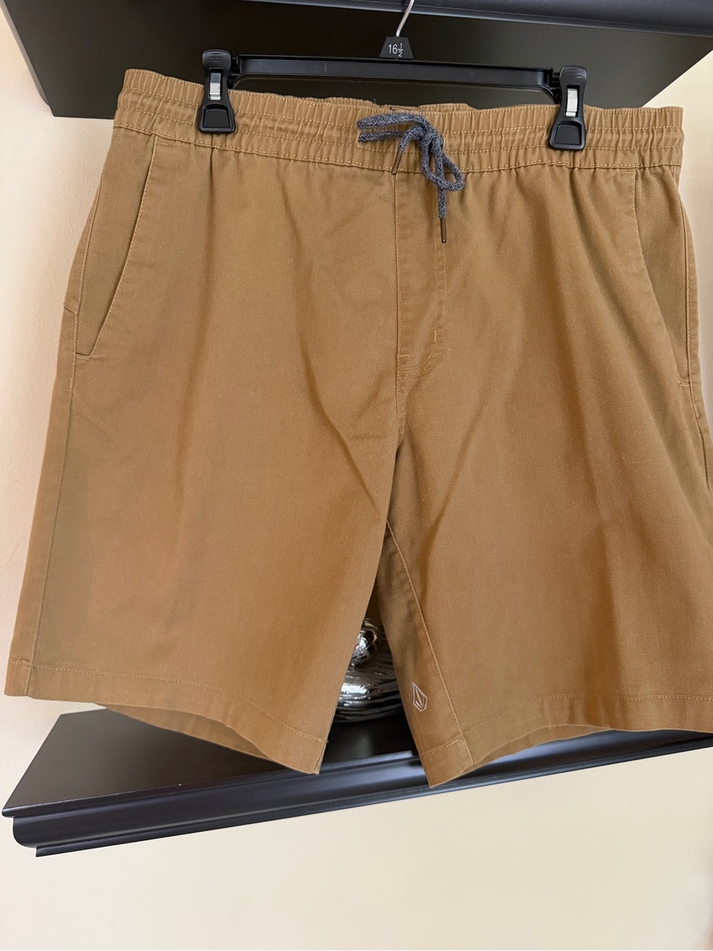 Volcom Men's Drawstring Hybrid Shorts - Brown